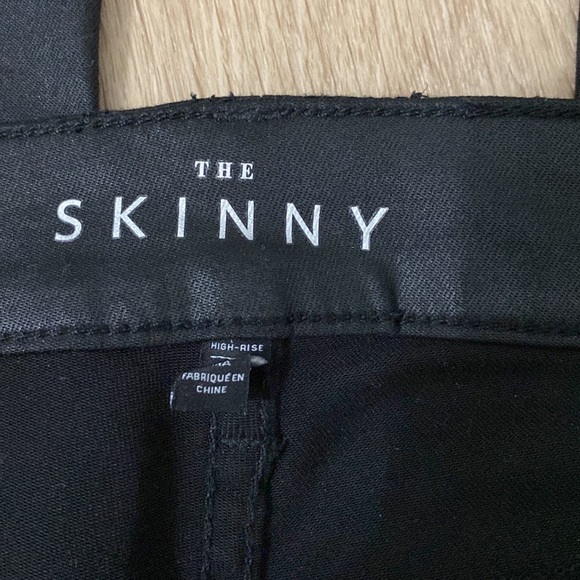 White House Black Market skinny coated jeans - Picture 2 of 12